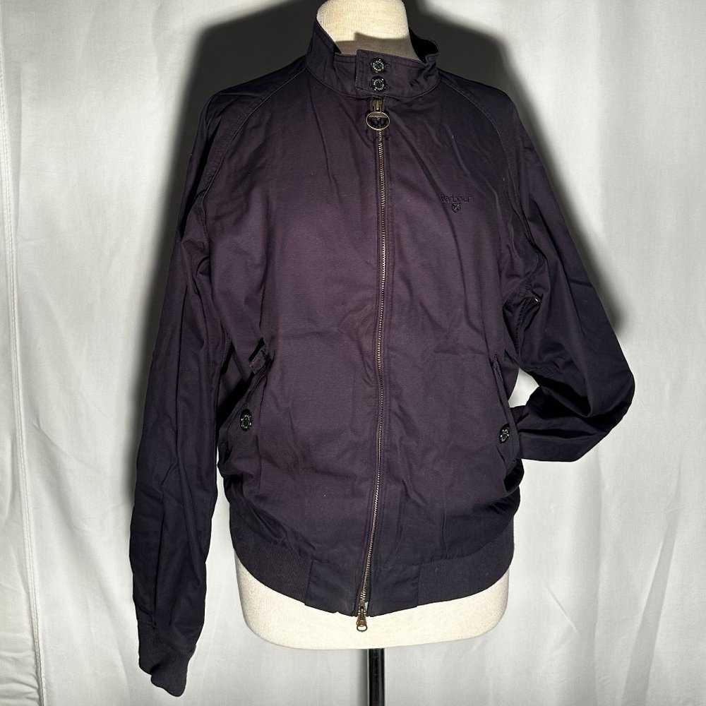 Vintage Barbour Washed Twill Peyton Size M